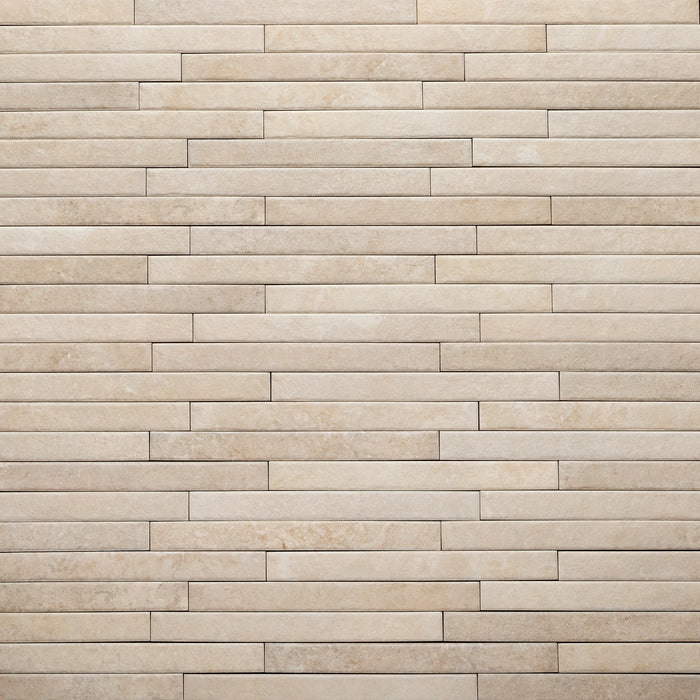 Bedrosians - Trulli - 1.5 in. x 15 in. Glazed Matte Porcelain Field Tile - Sabbia 2