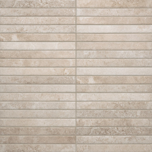 Bedrosians - Trulli - 1.5 in. x 15 in. Glazed Matte Porcelain Field Tile - Tortora