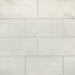Bedrosians - Lunaris Collection - 12" x 24" Fluted Deco Wall Tile - Ivory