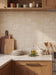 Bedrosians - Lunaris Collection - 1" x 4" Mosaic - Matte - Beige Installed