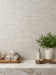 Bedrosians - Lunaris Collection - 1" x 4" Mosaic - Matte - Greige Installed