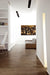 Elysium - Selection Oak Series - 11 in. x 71 in. Matte Porcelain Tile - Brown floor installation