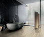 Elysium - Planches 8 in. x 48 in. Porcelain Tile - Amande floor installation