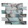 See Elysium - Casale Shell Green 11.75 in. x 11.75 in. Glass Mosaic