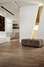 Elysium - Selection Oak Series - 6 in. x 36 in. Matte Porcelain Tile - Brown floor installation