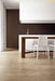 Elysium - Selection Oak Series - 6 in. x 36 in. Matte Porcelain Tile - Cream floor installation