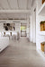 Elysium - Selection Oak Series - 6 in. x 36 in. Matte Porcelain Tile - Grey floor installation