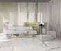 Elysium - Prexious - 24 in. x 48 in. Matte Rectified Porcelain Tile - White Fantasy floor and wall installation