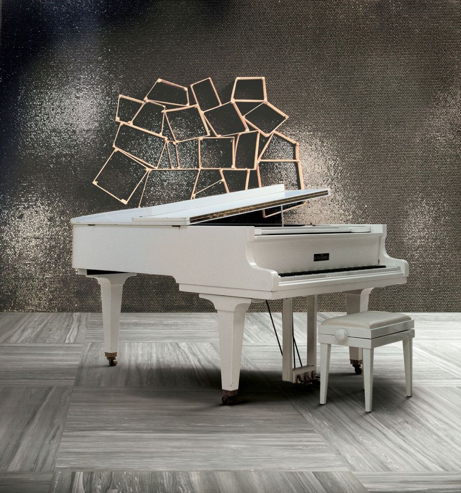Elysium - Prexious - 24 in. x 48 in. Matte Rectified Porcelain Tile - Pearl Attraction floor installation