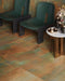 Elysium - Dripart 24 in. x 48 in. Matte Rectified Porcelain Tile - Copper floor installation