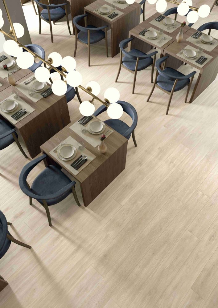 Elysium - 4EVER Series - 8 in. x 72 in. Matte Rectified Porcelain Tile - Steam floor installation