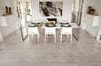 Elysium - Selection Oak Series - 6 in. x 48 in. Matte Porcelain Tile - Grey floor installation