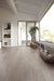 Elysium - Selection Oak Series - 8 in. x 48 in. Matte Porcelain Tile - Grey floor installation