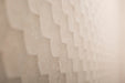 Walker Zanger - Bera & Beren - 12 in. x 36 in. Six Decorative Wall Tile - Biscuit Close View