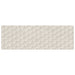 Walker Zanger - Bera & Beren - 12 in. x 36 in. Six Decorative Wall Tile - Light Grey