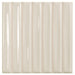 WOW - Sweet Bars 5 in. x 5 in. Glossy Porcelain Mosaic - White