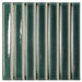 WOW - Sweet Bars 5 in. x 5 in. Glossy Porcelain Mosaic - Teal