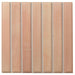 WOW - Sweet Bars 5 in. x 5 in. Matte Porcelain Mosaic - Tan