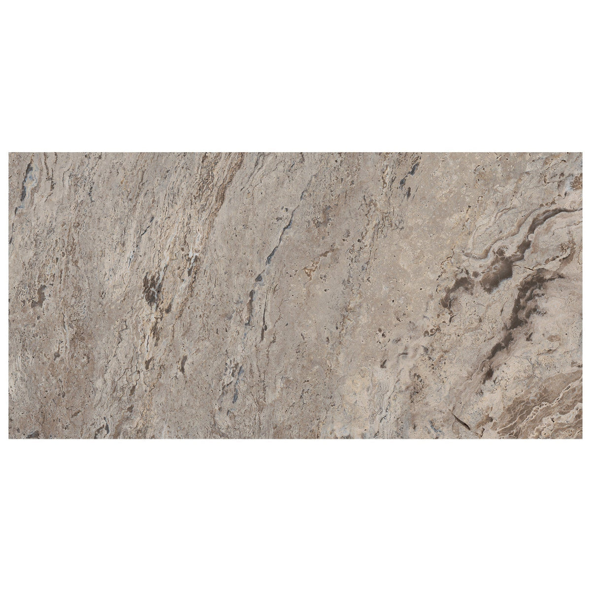 Anatolia - Antico 12 in. x 24 in. Glazed Porcelain Tile - Walnut