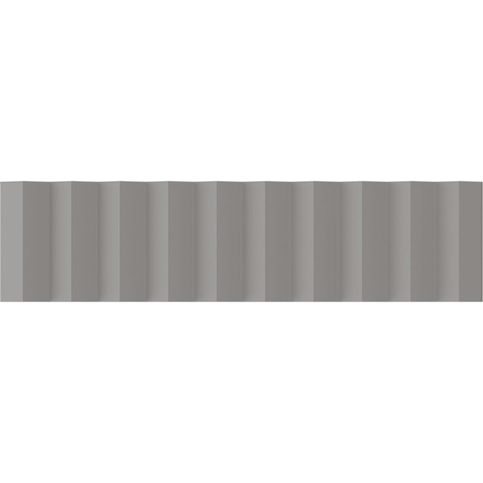 WOW - Twin Peaks - TP Up - 3" x 12" - Ceramic Tile - Matte - Grey