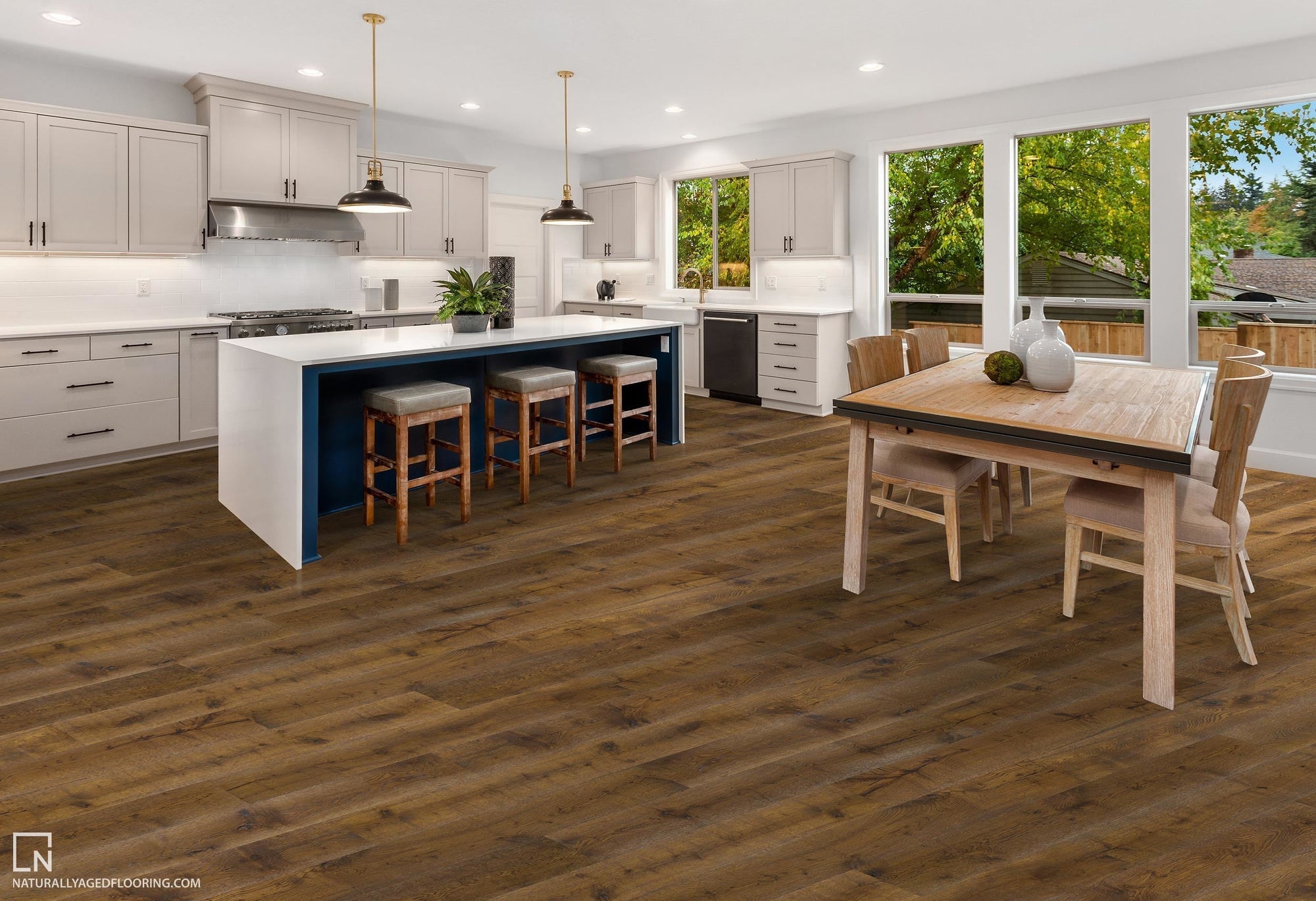 Naturally Aged Flooring - Medallion Collection - Rushmore