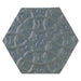 Walker Zanger - Andalucia - 9 in. x 10 in. Marrakesh Matte Decorative Hex Tile - Atlantico Tile View