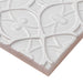 Walker Zanger - Andalucia - 6 in. x 6 in. Alhambra Glossy Decorative Tile - Blanco Close View
