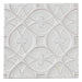Walker Zanger - Andalucia - 6 in. x 6 in. Alhambra Glossy Decorative Tile - Blanco Tile View