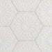 Walker Zanger - Andalucia - 9 in. x 10 in. Fez Matte Decorative Hex Tile - Blanco