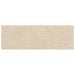 Walker Zanger - Bera & Beren - 12 in. x 36 in. Saw Decorative Wall Tile - Biscuit