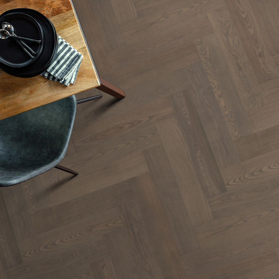 Anderson Tuftex Hardwood - European Ash Herringbone - Riviera