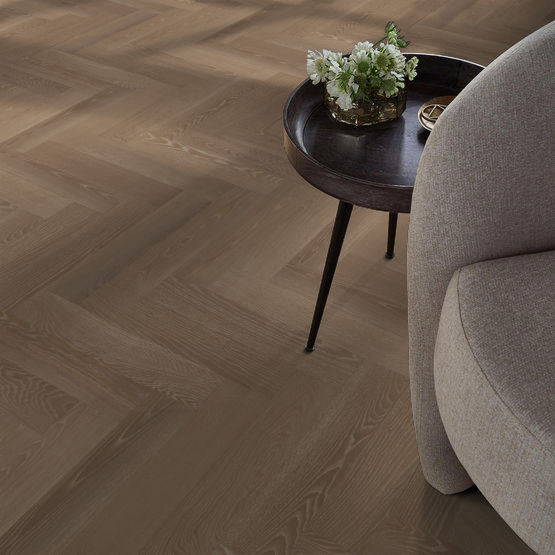 Anderson Tuftex Hardwood - European Ash Herringbone - Ballet Installed