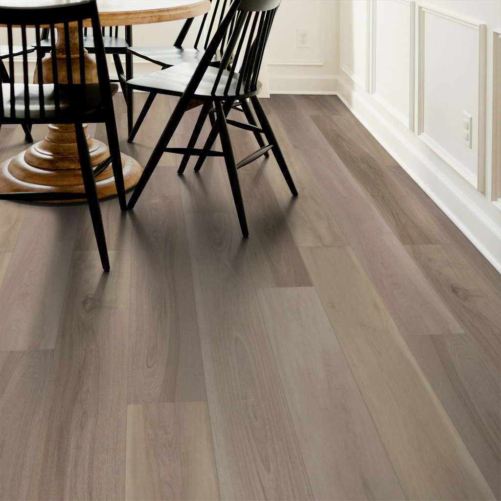 Shaw - Titan HD Plus Platinum LVP 9 in. x 72 in. - Renewed Hickory floor installation