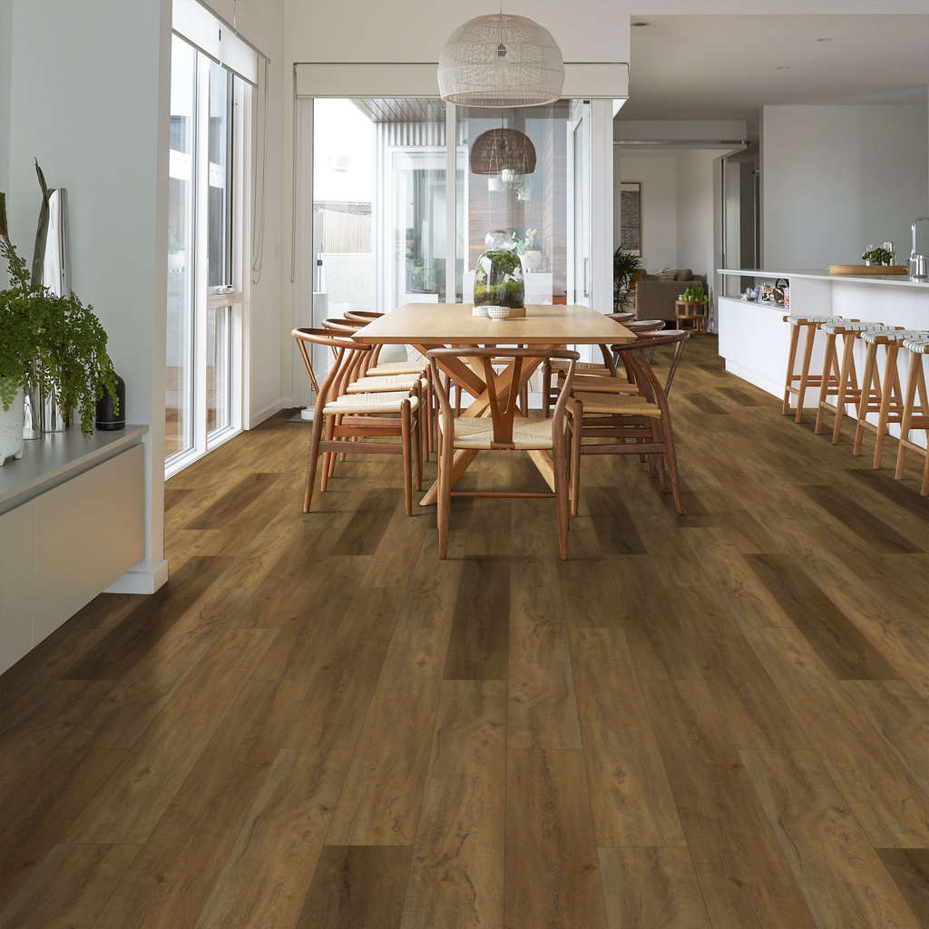 Shaw - Pantheon HD Plus LVP 7 in. x 48 in. - Foresta floor installation