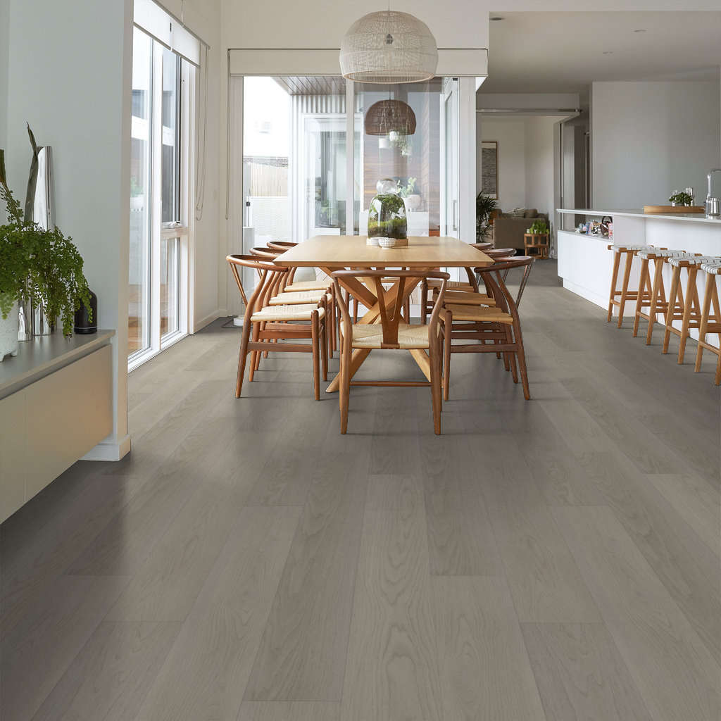 Shaw - Titan HD Plus Platinum LVP 9 in. x 72 in. - Serene Driftwood floor installation