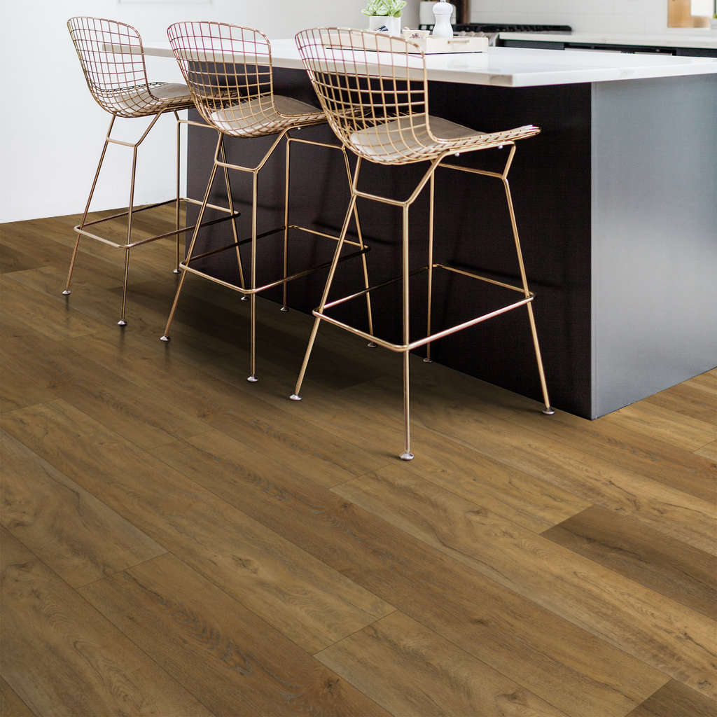 Shaw - Pantheon HD Plus LVP 7 in. x 48 in. - Foresta floor installation