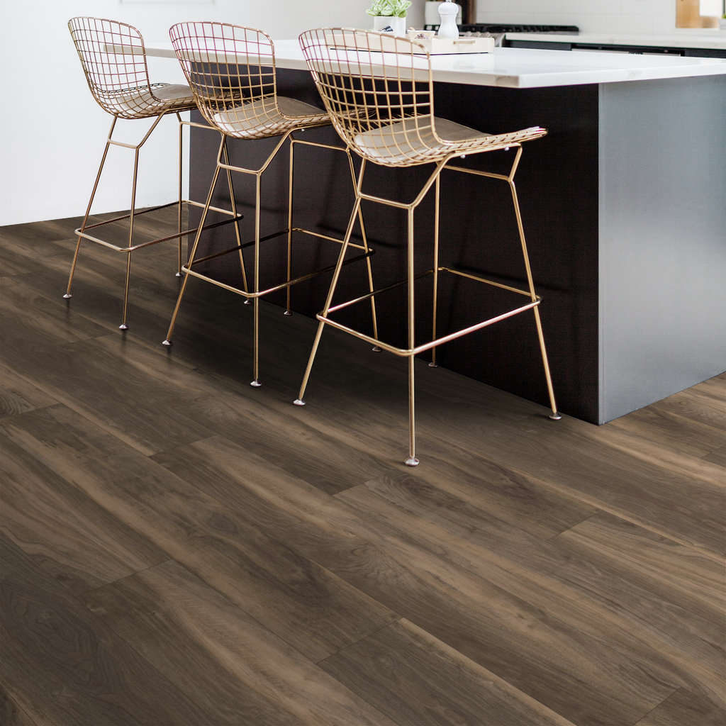 Shaw - Pantheon HD Plus LVP 7 in. x 48 in. - Ardesia floor installation