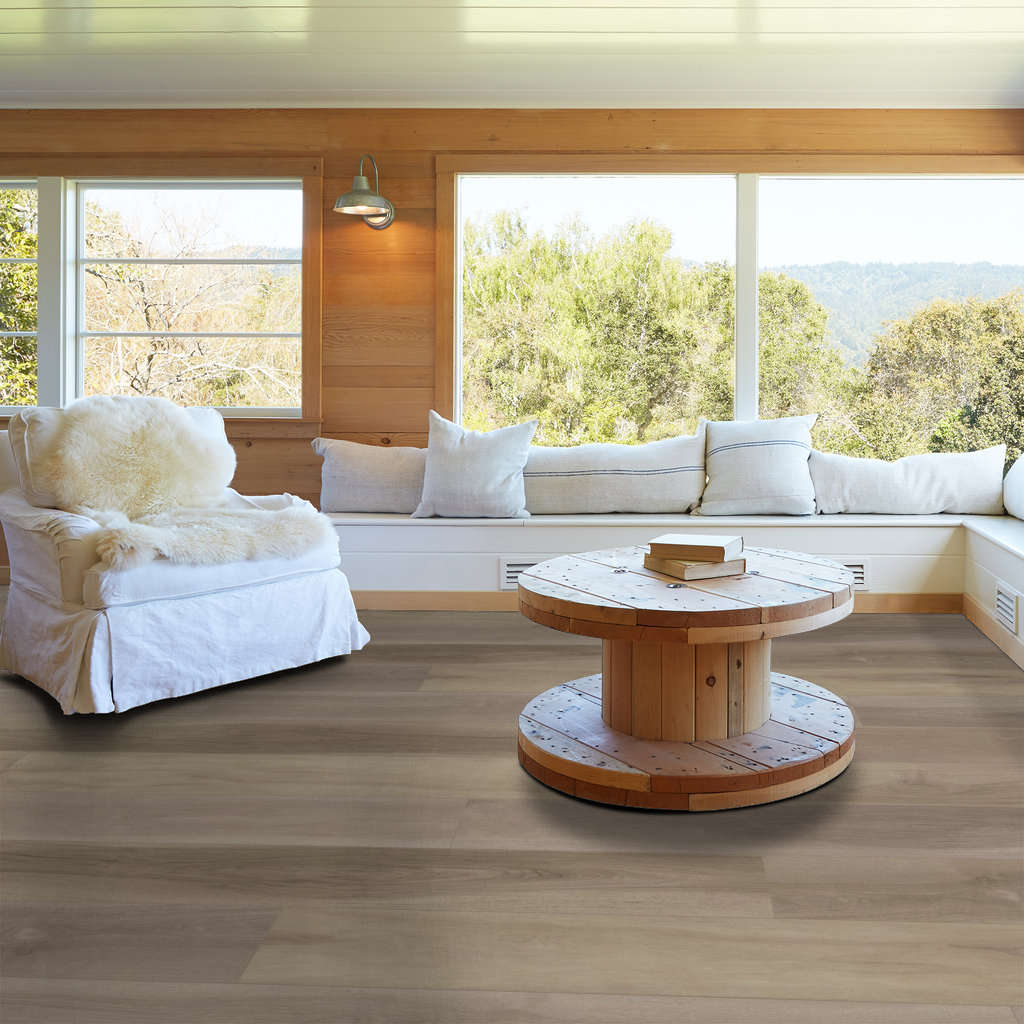 Shaw - Titan HD Plus Platinum LVP 9 in. x 72 in. - Renewed Hickory floor installation