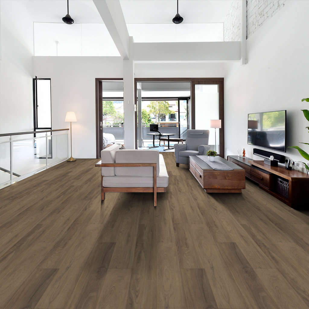 Shaw - Pantheon HD Plus LVP 7 in. x 48 in. - Fiano floor installation