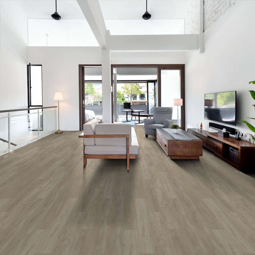 Shaw - Pantheon HD Plus LVP 7 in. x 48 in. - Tufo floor installation