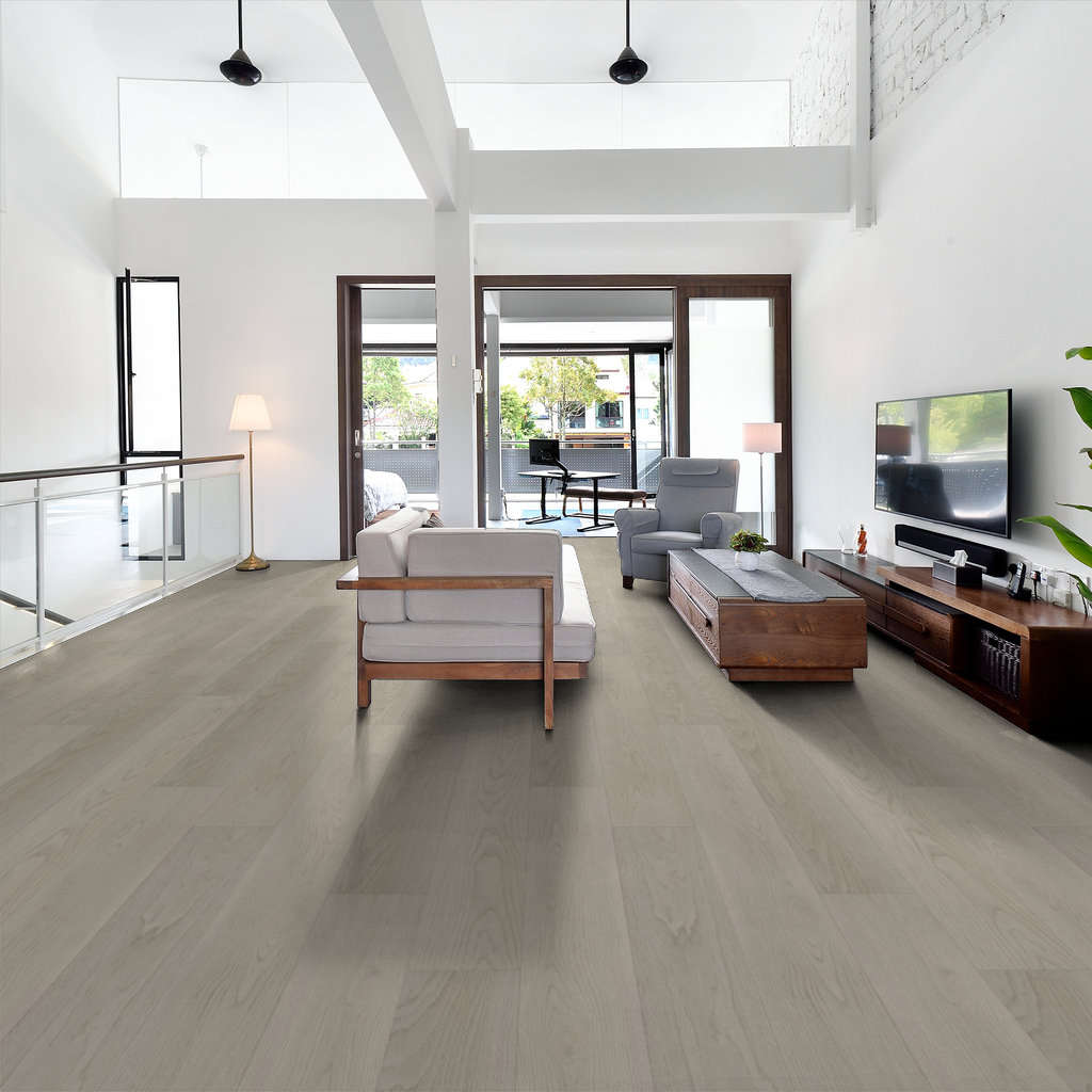 Shaw - Titan HD Plus Platinum LVP 9 in. x 72 in. - Serene Driftwood floor installation