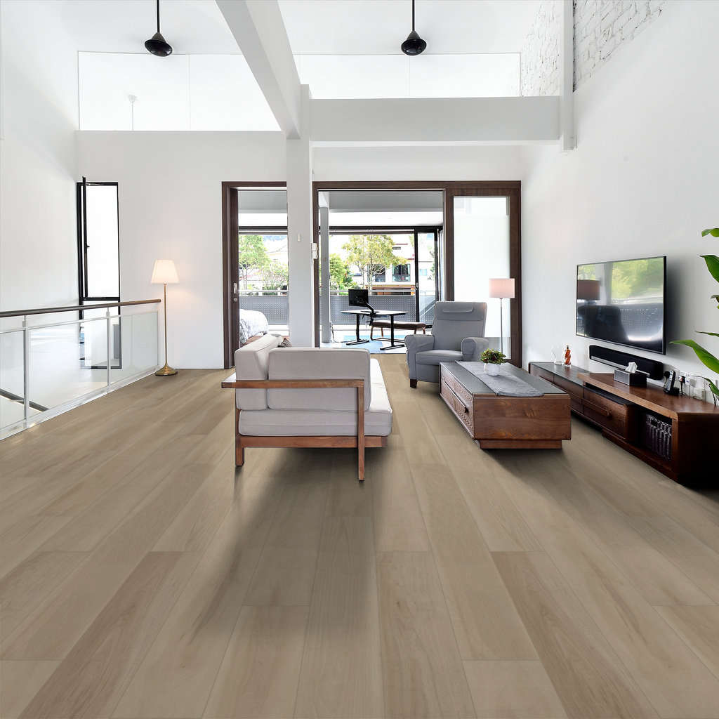 Shaw - Titan HD Plus Platinum LVP 9 in. x 72 in. - Heritage Hickory floor installation