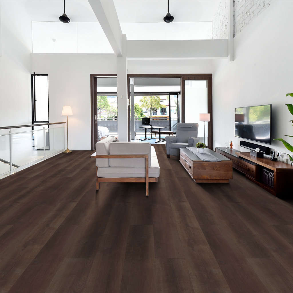 Shaw - Titan HD Plus Platinum LVP 9 in. x 72 in. - Pandora Oak floor installation