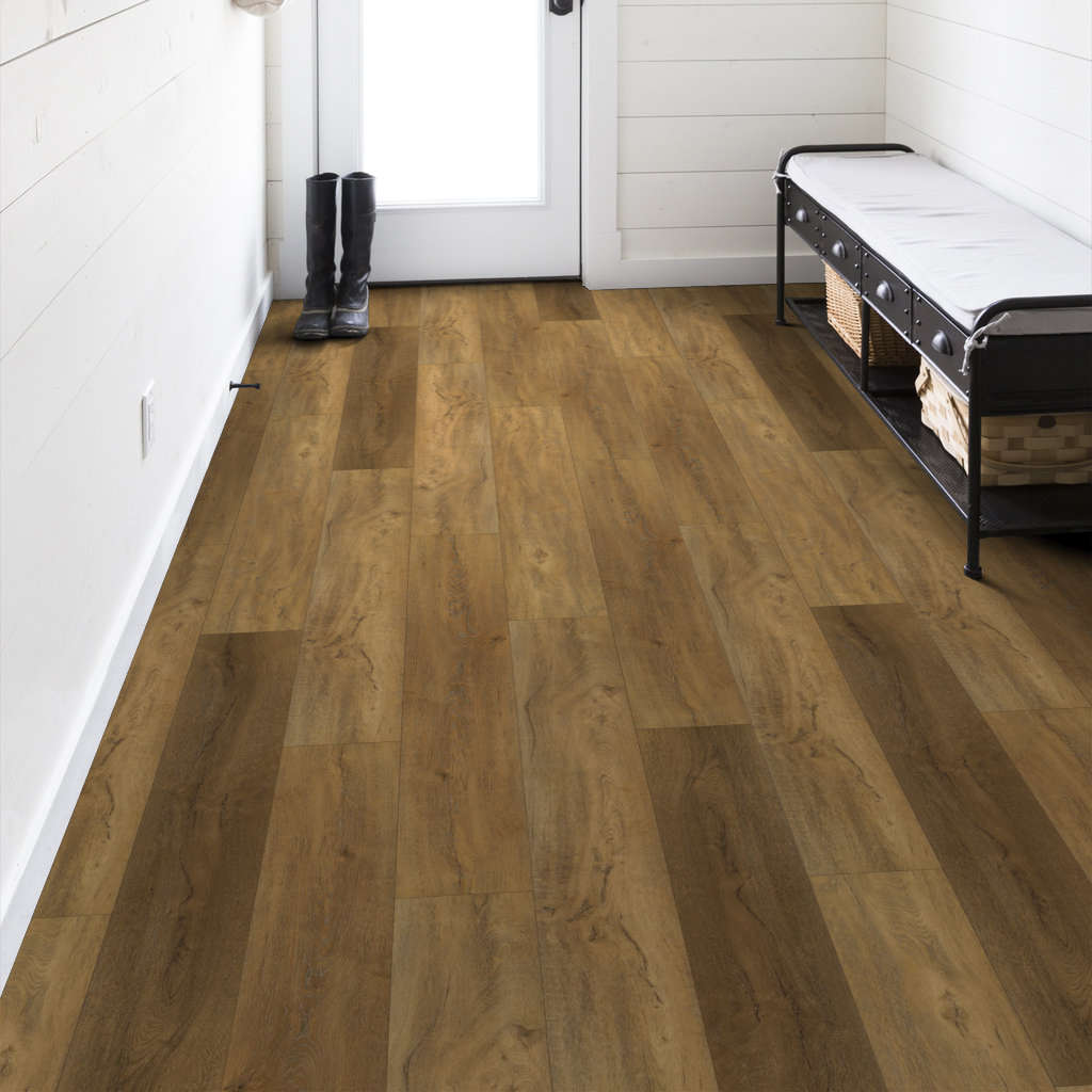 Shaw - Pantheon HD Plus LVP 7 in. x 48 in. - Foresta floor installation