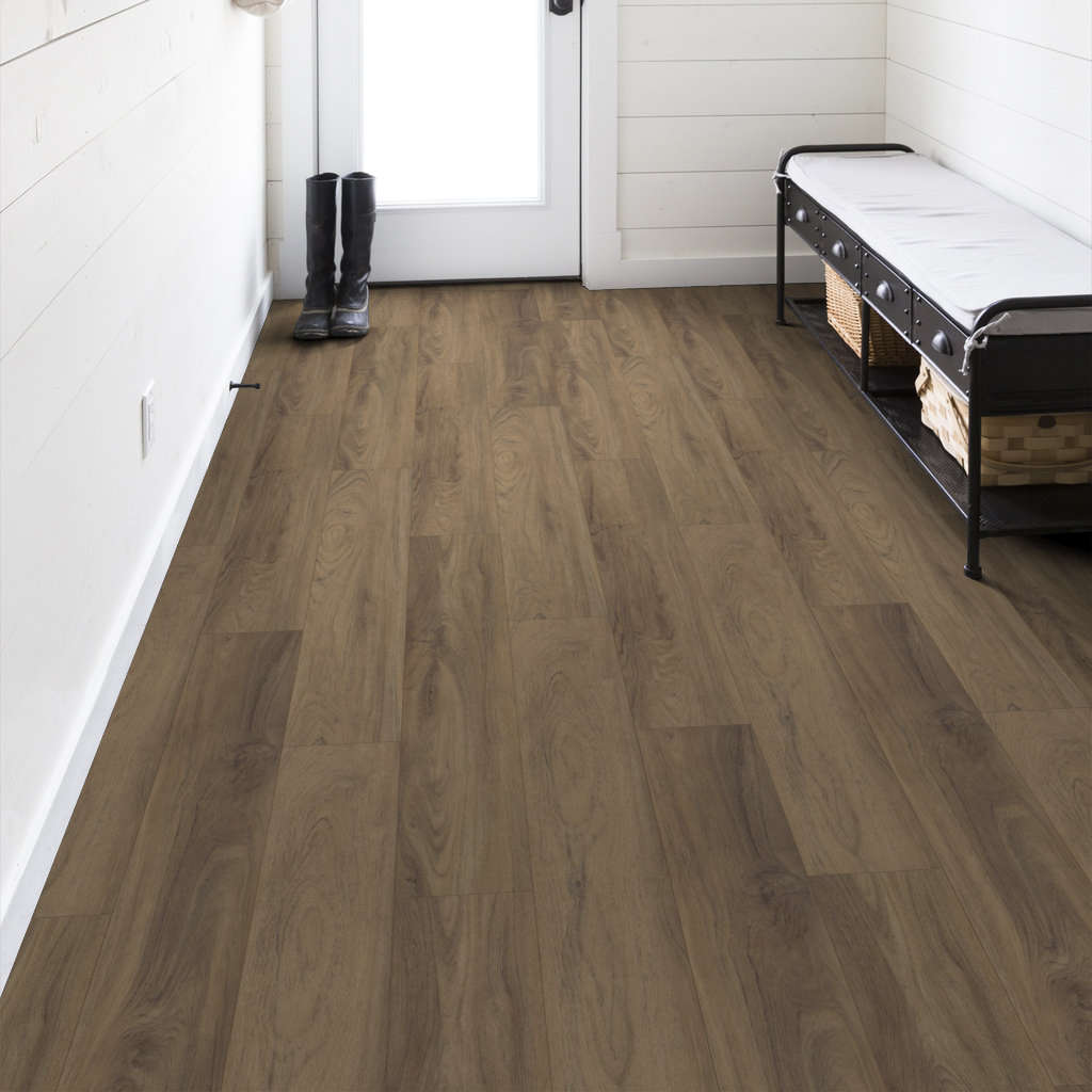 Shaw - Pantheon HD Plus LVP 7 in. x 48 in. - Fiano floor installation