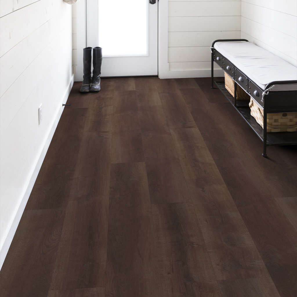 Shaw - Titan HD Plus Platinum LVP 9 in. x 72 in. - Pandora Oak floor installation