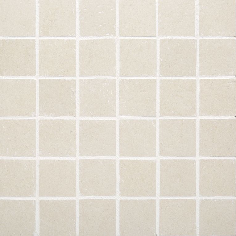 Arizona Tile - Pave Series - 2" x 2" Porcelain Mosaic - Ivory