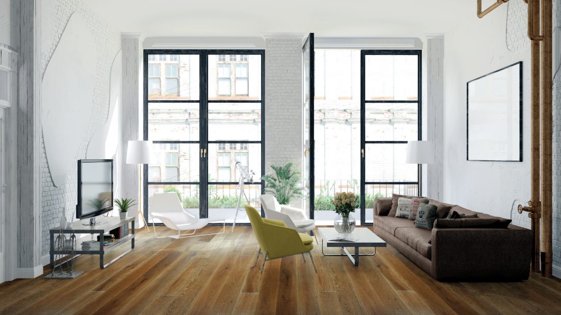 Johnson Hardwood - British Isles - Tiger Bay Oak Installed