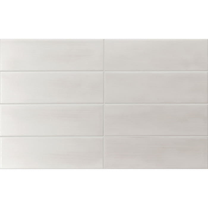 Equipe - Island Collection - 2.5 in. x 8 in. Ceramic Wall Tile - White