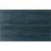 Equipe - Island Collection - 2.5 in. x 8 in. Ceramic Wall Tile - Slate Blue